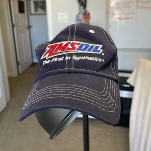 Amsoil first in synthetics navy blue hat